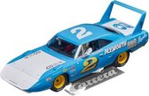 Carrera Auto Plymouth Superbird "no.2" 14 Cm Blauw/wit