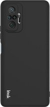 Voor Geschikt voor Xiaomi Redmi Note 10 Pro / 10 Pro Max IMAK UC-2-serie Schokbestendige volledige dekking Zachte TPU-hoes (zwart)