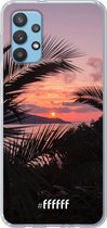 6F hoesje - geschikt voor Samsung Galaxy A32 4G -  Transparant TPU Case - Pretty Sunset #ffffff