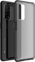 Xiaomi Mi 10T Pro Hoesje - Mobigear - Shockproof Serie - Hard Kunststof Backcover - Zwart - Hoesje Geschikt Voor Xiaomi Mi 10T Pro