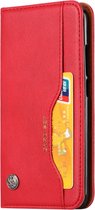 Mobigear Card Set Bookcase Hoesje - Geschikt voor Honor 10 - Rood