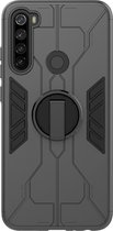 Mobigear Armor Ring Hardcase voor de Xiaomi Redmi Note 8 - Grijs