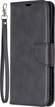 Mobigear Excellent Telefoonhoesje geschikt voor OPPO Find X2 Neo Hoesje Bookcase Portemonnee - Zwart
