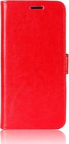 OPPO A9 (2020) Hoesje - Mobigear - Wallet Serie - Kunstlederen Bookcase - Rood - Hoesje Geschikt Voor OPPO A9 (2020)