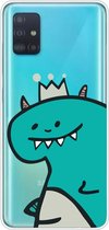 Samsung Galaxy A51 Hoesje - Mobigear - Design Serie - TPU Backcover - Dino - Hoesje Geschikt Voor Samsung Galaxy A51