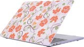 Apple MacBook Pro 13 (2016-2019) Case - Mobigear - Design Bloemen Serie - Hardcover - Model 21 - Apple MacBook Pro 13 (2016-2019) Cover