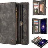 Samsung Galaxy S8 Plus Hoesje - Caseme - Luxe Wallet Serie - Kunstlederen Bookcase / 2in1 Case - Zwart - Hoesje Geschikt Voor Samsung Galaxy S8 Plus