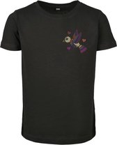 Urban Classics Kinder Tshirt -Kids 158- Birdy Short Sleeve Zwart
