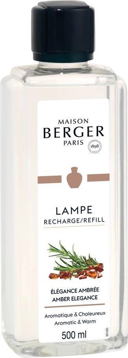 Maison Lampe Berger Navulling Geurbrander - Oriental - Elégance Ambrée  500ml | bol.com