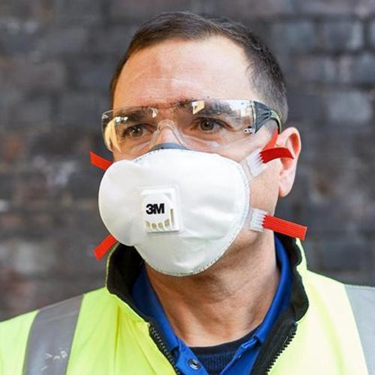 3M stofmasker 8835+ Met Ventiel (FFP3) 5 stuks Professioneel