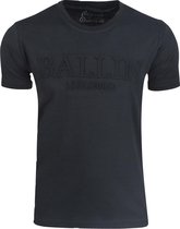 Ballin - Heren T-Shirt - Met 3D Reliëf opdruk - Zwart