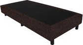 Bedworld Boxspring 90x210 - Tweedlook - Bruin (M28)