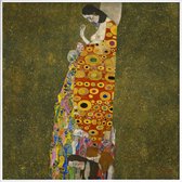 JUNIQE - Poster met kunststof lijst Klimt - The Hope II -30x30