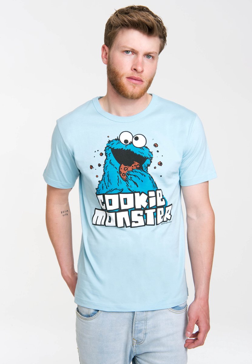 Logoshirt T-Shirt Krümelmonster - Sesamstrasse