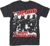 The Exploited Heren Tshirt -M- Attack Zwart