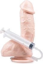 Doc Johnson Realistic Cocks realistische dildo The Amazing Squirting Realistic Cockkin Beige - 18,8 cm