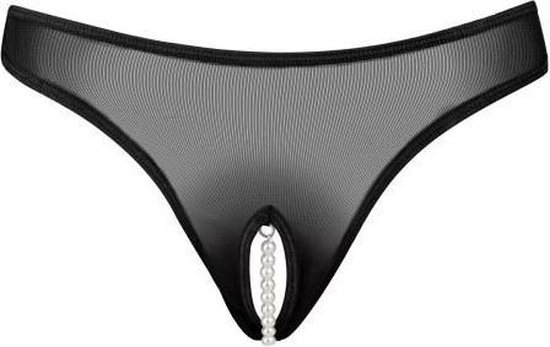 String Femme Sensuel Sans Entrejambe Avec Perles Délicates Et Perles De Massage - Neuf Avec étiquettes - Fabriqué En Chine