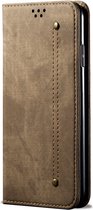 Xiaomi Mi 9 Lite Hoesje - Mobigear - Ranch Serie - Kunstlederen Bookcase - Coffee - Hoesje Geschikt Voor Xiaomi Mi 9 Lite