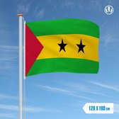 Vlag Sao Tomé en Principe 120x180cm