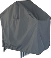 Beschermhoes, donkergrijs – PA-gecoate beschermhoes van polyester voor set van 8 stapelbare stoelen