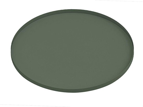 Pt, (Present Time) Tray Dienblad - ijzer - 39,5x1,5cm - groen