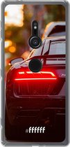 6F hoesje - geschikt voor Sony Xperia XZ2 -  Transparant TPU Case - R8 #ffffff