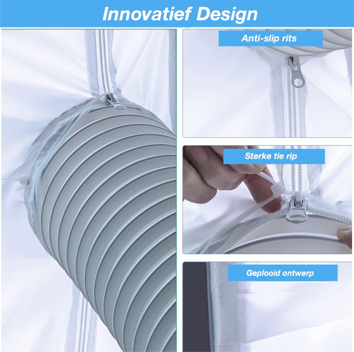 Badkamerventilator 100mm Blauberg, serie Quatro met timer en vocht sensor Badkamerventilator 100mm Blauberg, serie Quatro met timer en vocht sensor