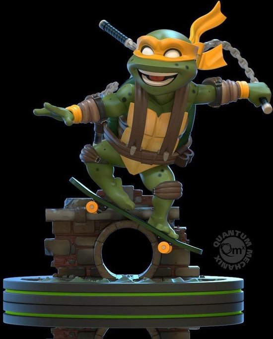 Quantum Turtle Quantum Mechanix Michelangelo - Teenage Mutant Ninja Turtles - Q-Fig ...