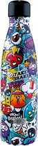I-drink Thermosfles Graffiti 750 Ml Rvs Blauw/paars