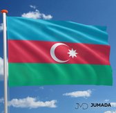 Jumada's Azerbeidzjaanse Vlag - Vlag Azerbeidzjan - Azerbeidzjan Flag - Vlaggen - 150 x 90 cm