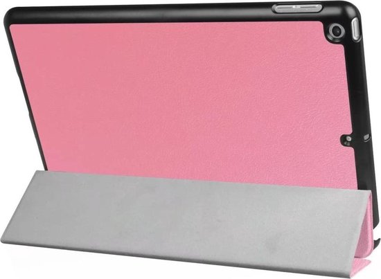 iPad Cover 2017 - iPad 2018 Cover Light Rose 9,7 pouces - iPad 2018 Cover 9.7 - iPad 2017 Cover smart cover Trifold - Ntech