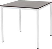 Bureautafel - Domino Basic 80x80 logan - wit frame