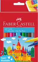 Faber-Castell viltstiften - 12 stuks - FC-554201