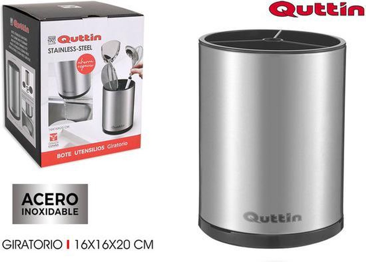 JACKPOT UTENSILS ROTATING INOX 16X20CM QUTTIN