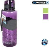 Sport Water 1500ml Bewinner Fles - Geassorteerde kleuren