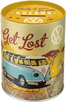 Nostalgic-Art spaarblik Volkswagen T1 Bus - Let's get lost