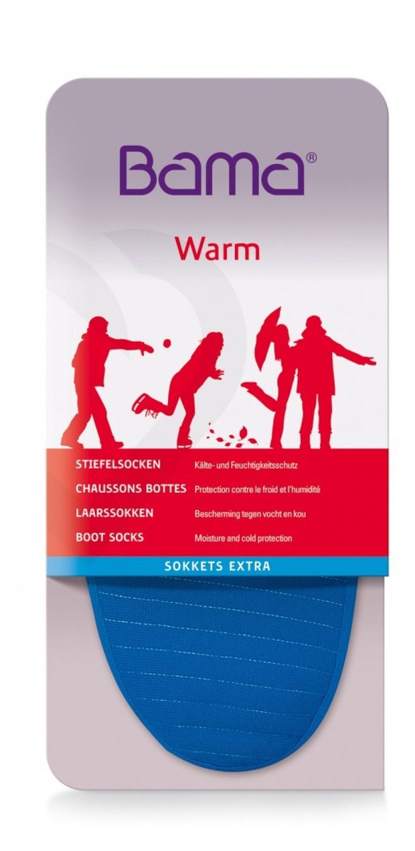 Bama Sokkets / 02010 Laarssok - Blauw - 38/39