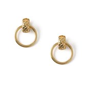 Orelia LUXE Dames Oorbellen Gouden plating;Zilver - Goudkleurig