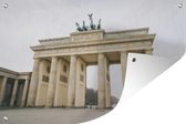 Muurdecoratie De eeuwenoude Brandenburger Tor in het Europese Berlijn - 180x120 cm - Tuinposter - Tuindoek - Buitenposter