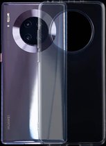 Voor Huawei Mate 40 0,75 mm Ultradunne transparante TPU zachte beschermhoes