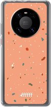 6F hoesje - geschikt voor Huawei P40 Pro -  Transparant TPU Case - Terrazzo N°10 #ffffff