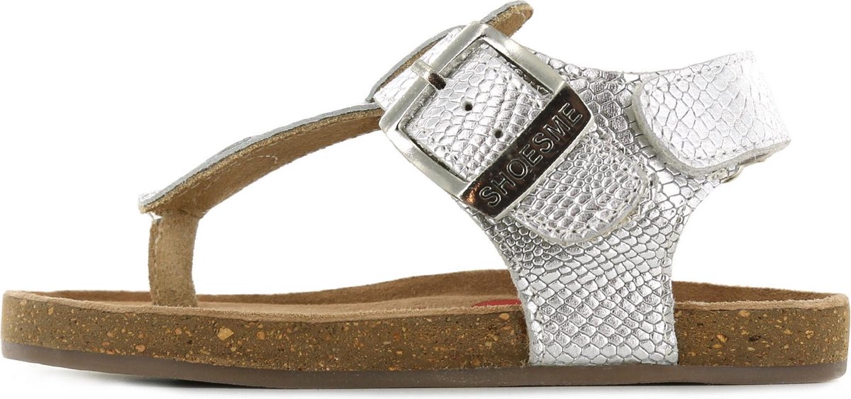 Sandalen | Meisjes | Silver | Leer | Shoesme | Maat 29