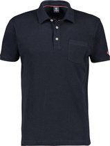 Lerros Poloshirt Katoenen Linnen Polo 2143264 485 Mannen Maat - 3XL