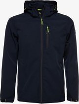 Kjelvik heren softshell jas waterafstotend - Blauw - Maat XXL - Winddicht - Ademend materiaal