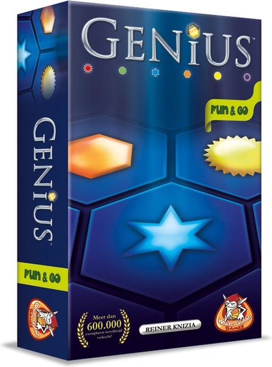 White Games - Genius Fun Go - / pocketspel Games | bol.com