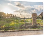 Oude renbaan van het Circus Maximus in Rome - Foto op Plexiglas - 60 x 40 cm
