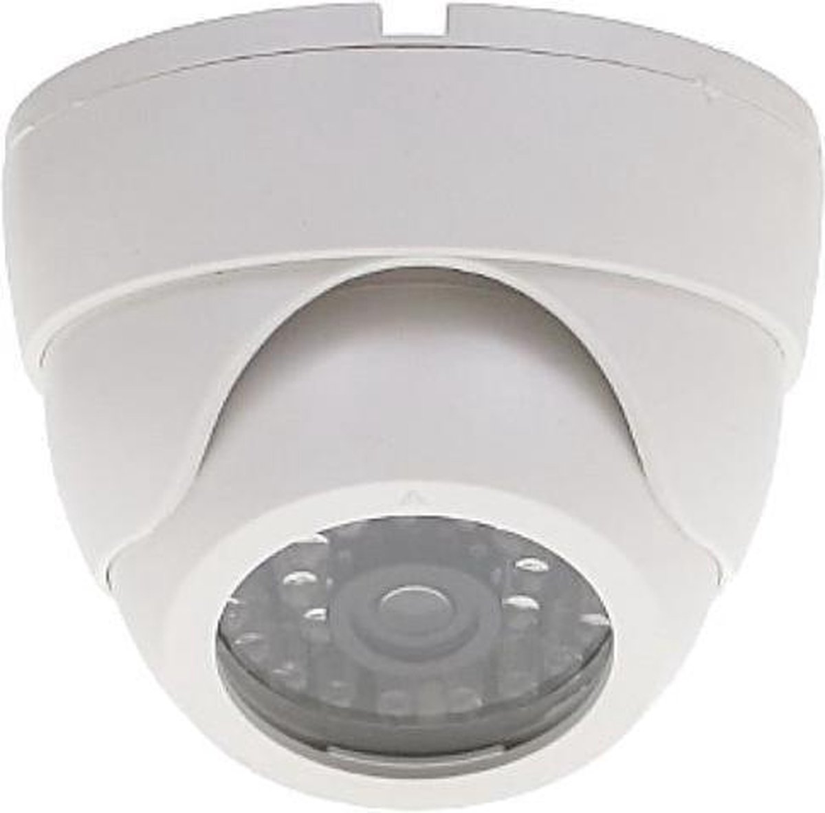 WL4 EDI-LED-W realistische dummy beveiligingscamera voor binnen met knipperende LED - Beveiligingscamera IP camera bewakingscamera camerabewaking veiligheidscamera beveiliging netwerk camera webcam
