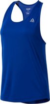 Reebok Performance Mesh Tanktop Dames Blauw