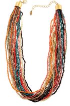 Behave® Ketting dames kort multi kleur 47 cm