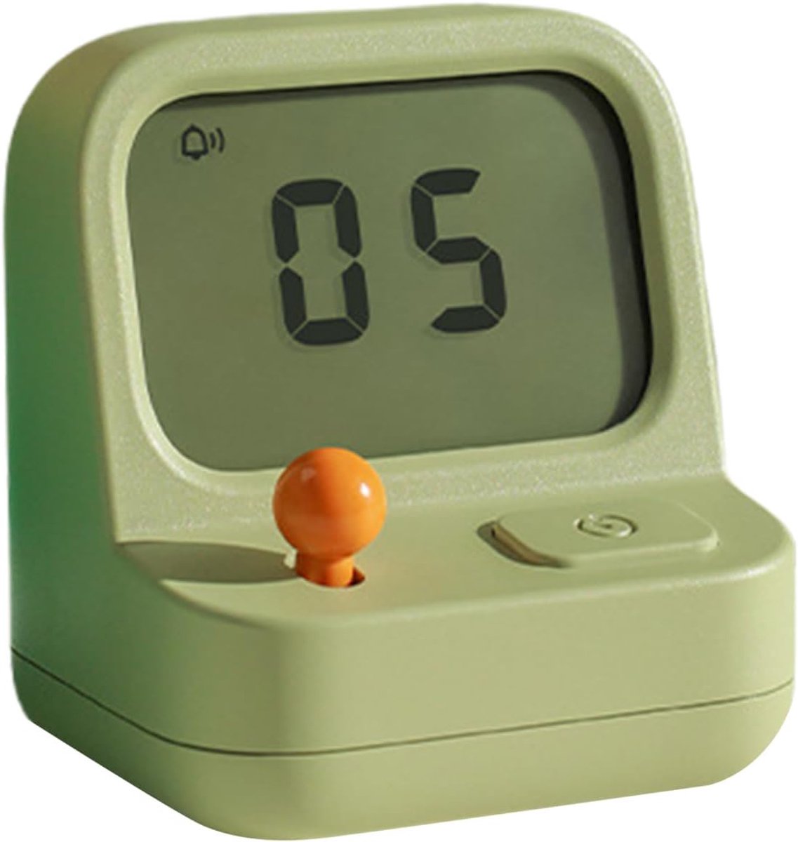 Digitale Kinderwekker - Stille Nachtwekker - Rustig Wakker Worden - Groot Display - Compact Formaat
